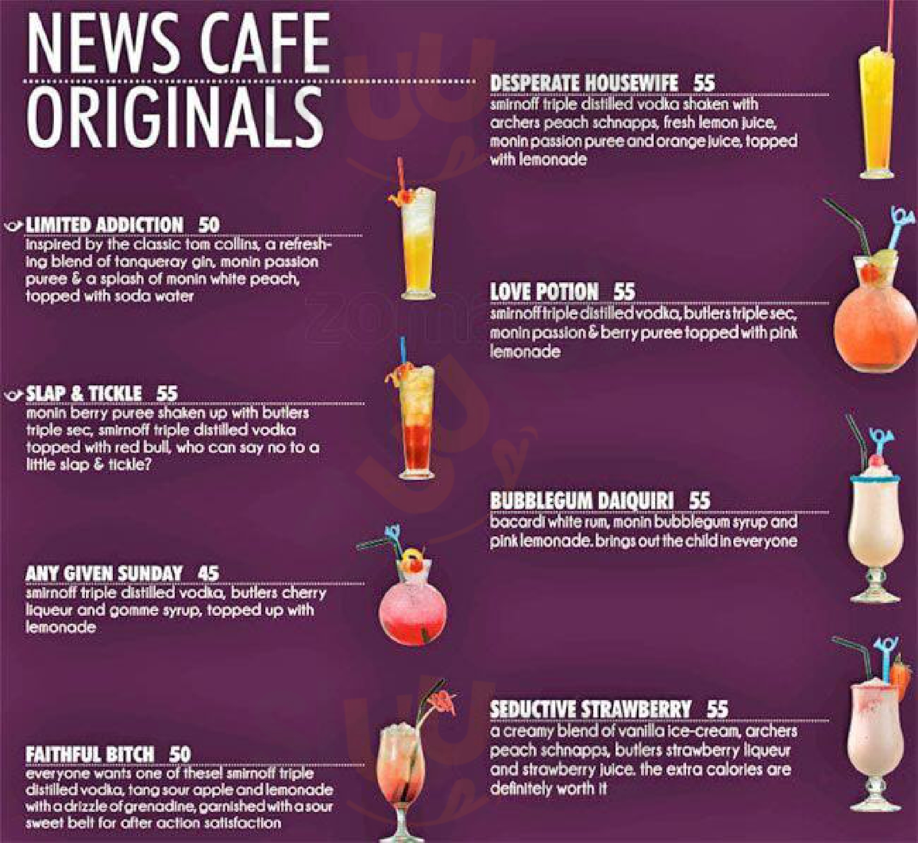 News Cafe Durban Menu - 1