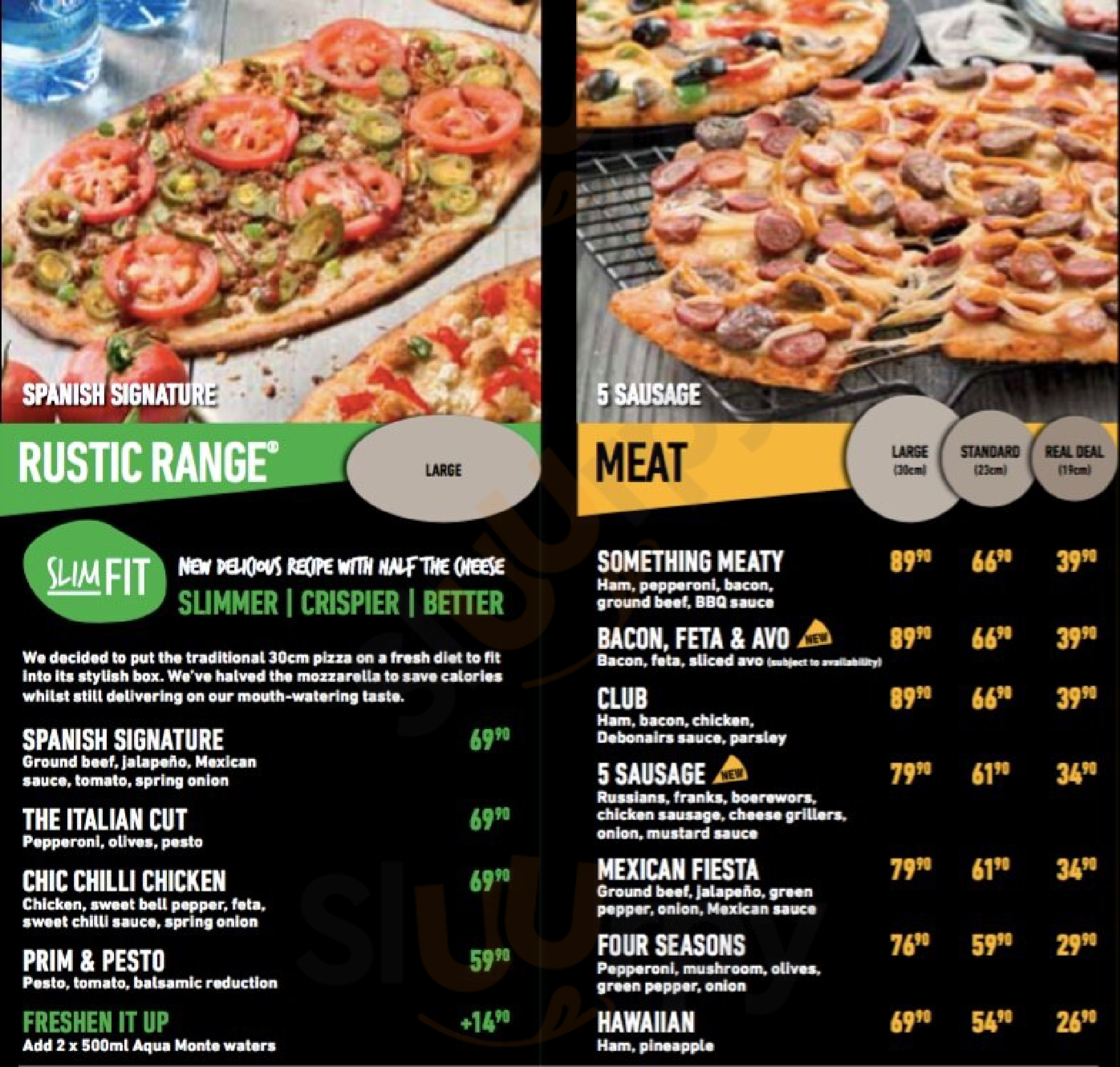 Debonairs Pizza Durban Menu - 1