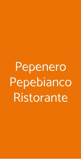 Pepenero Pepebianco, Trieste