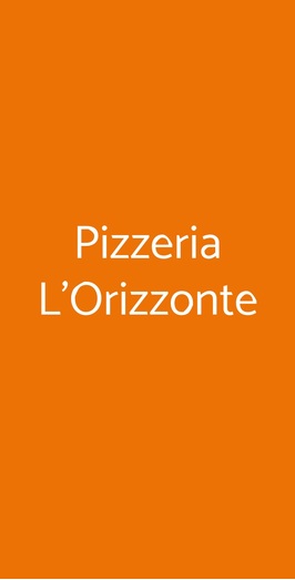 Pizzeria Ristorante L'orizzonte, Trieste