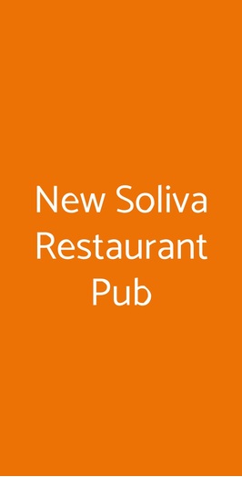 Pub New Soliva, Galliate