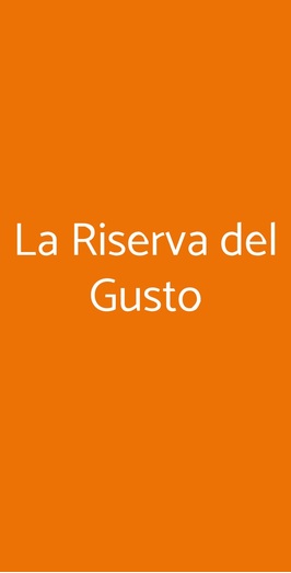 La Riserva Del Gusto, Nizza Monferrato