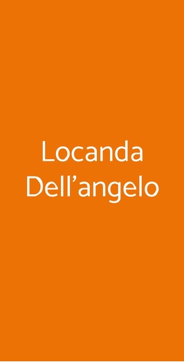 Locanda Dell'angelo, Montiglio Monferrato