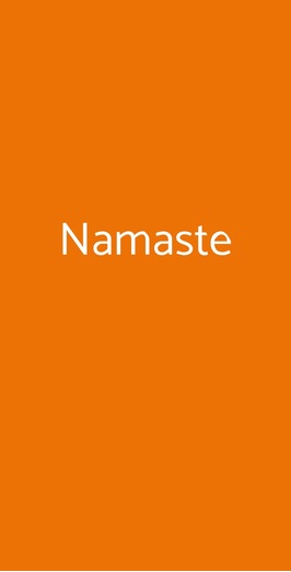 Namaste’ Ristorante Indiano E Nepalese, Milano