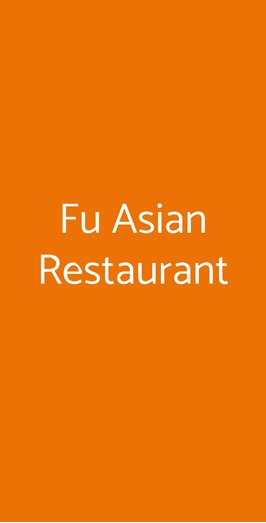 Fu Asian Restaurant, Milano