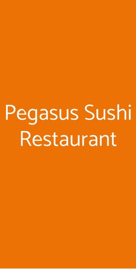 Pegasus Sushi Restaurant, Milano