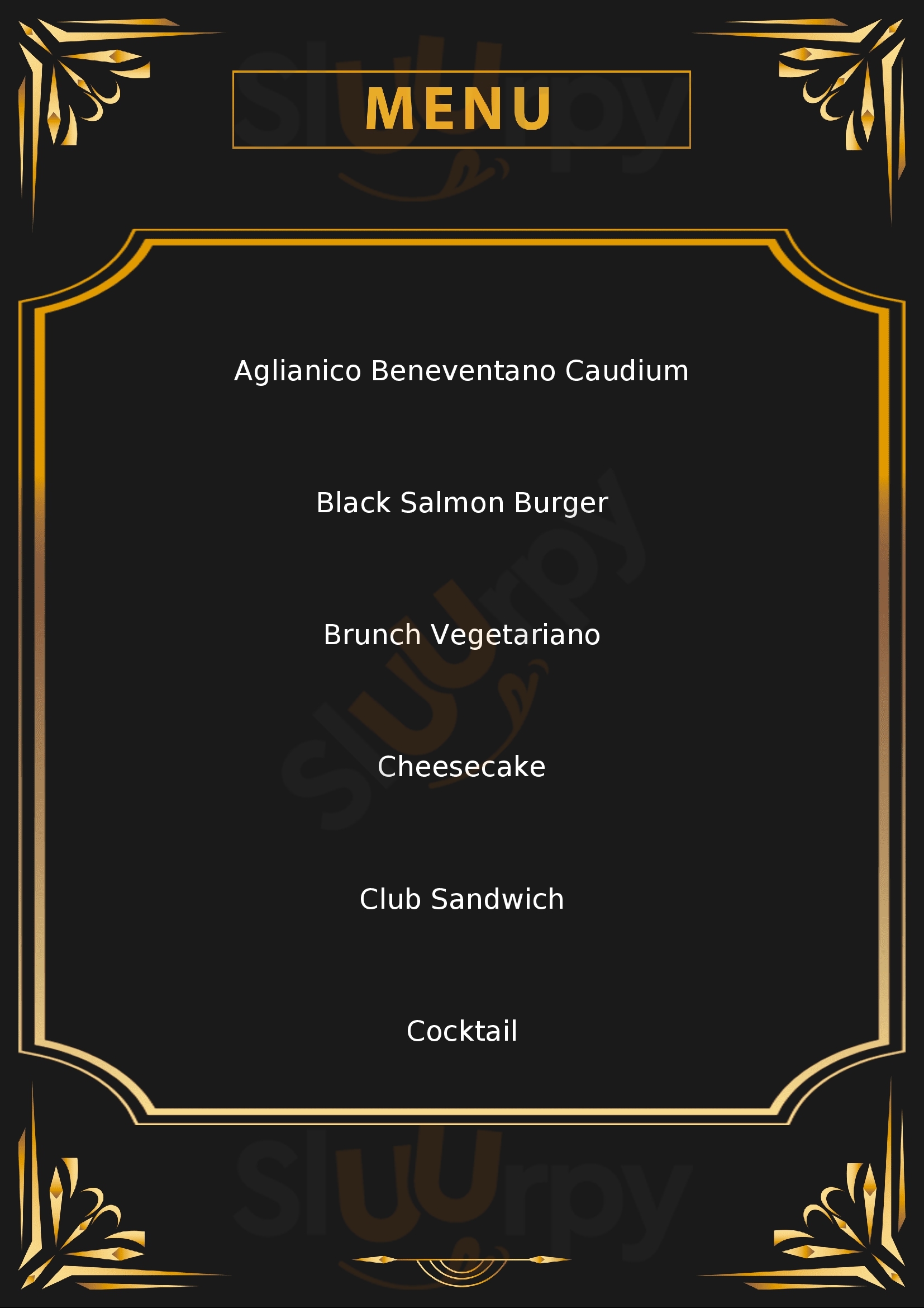 Santeria Paladini 8 Milano Menu - 1