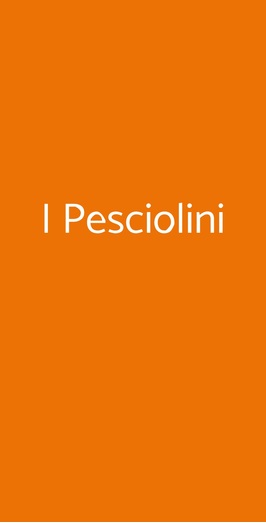 I Pesciolini, Milano