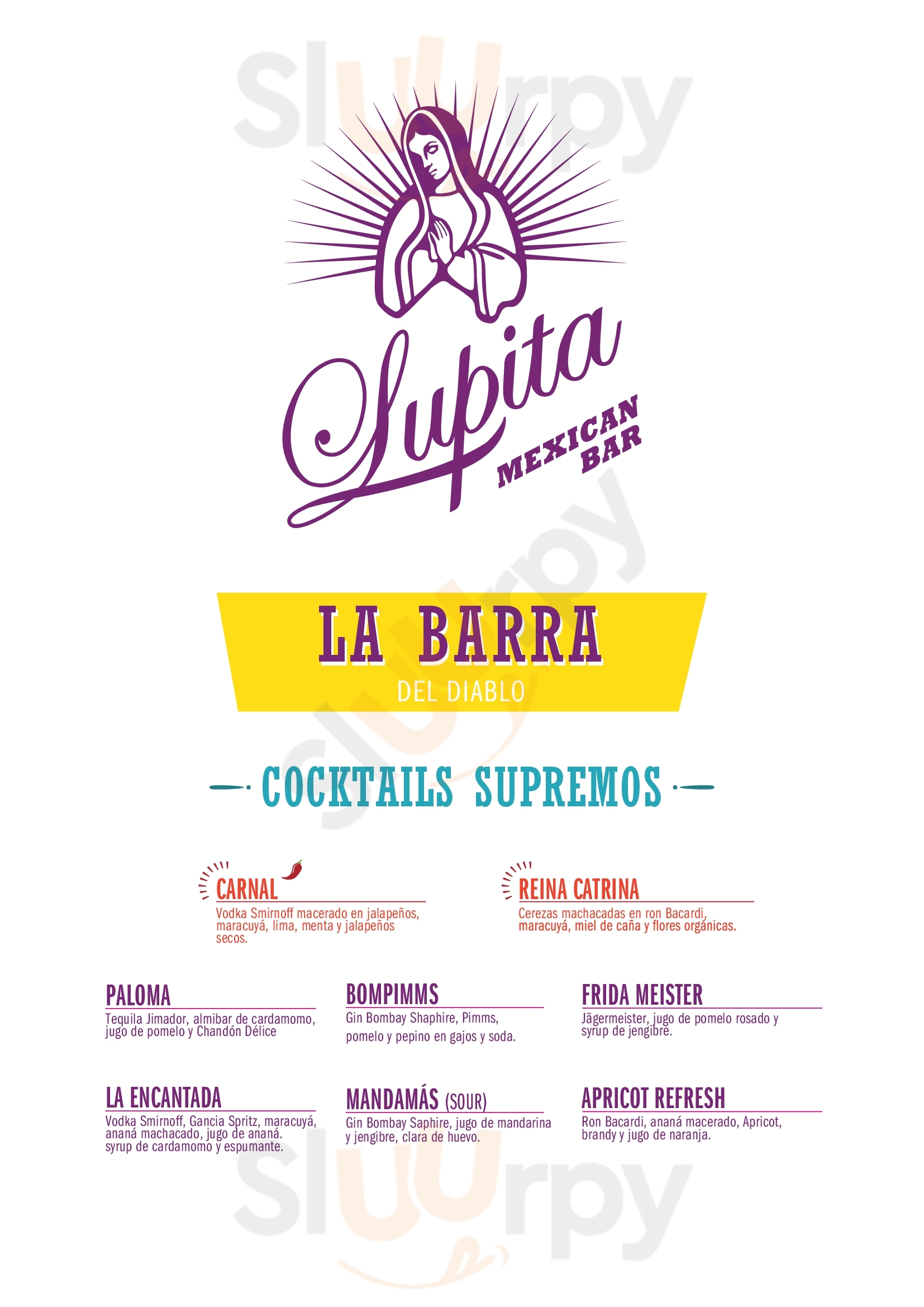 Lupita Asunción Menu - 1
