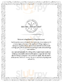 Ingolfsskali Viking Restaurant menu