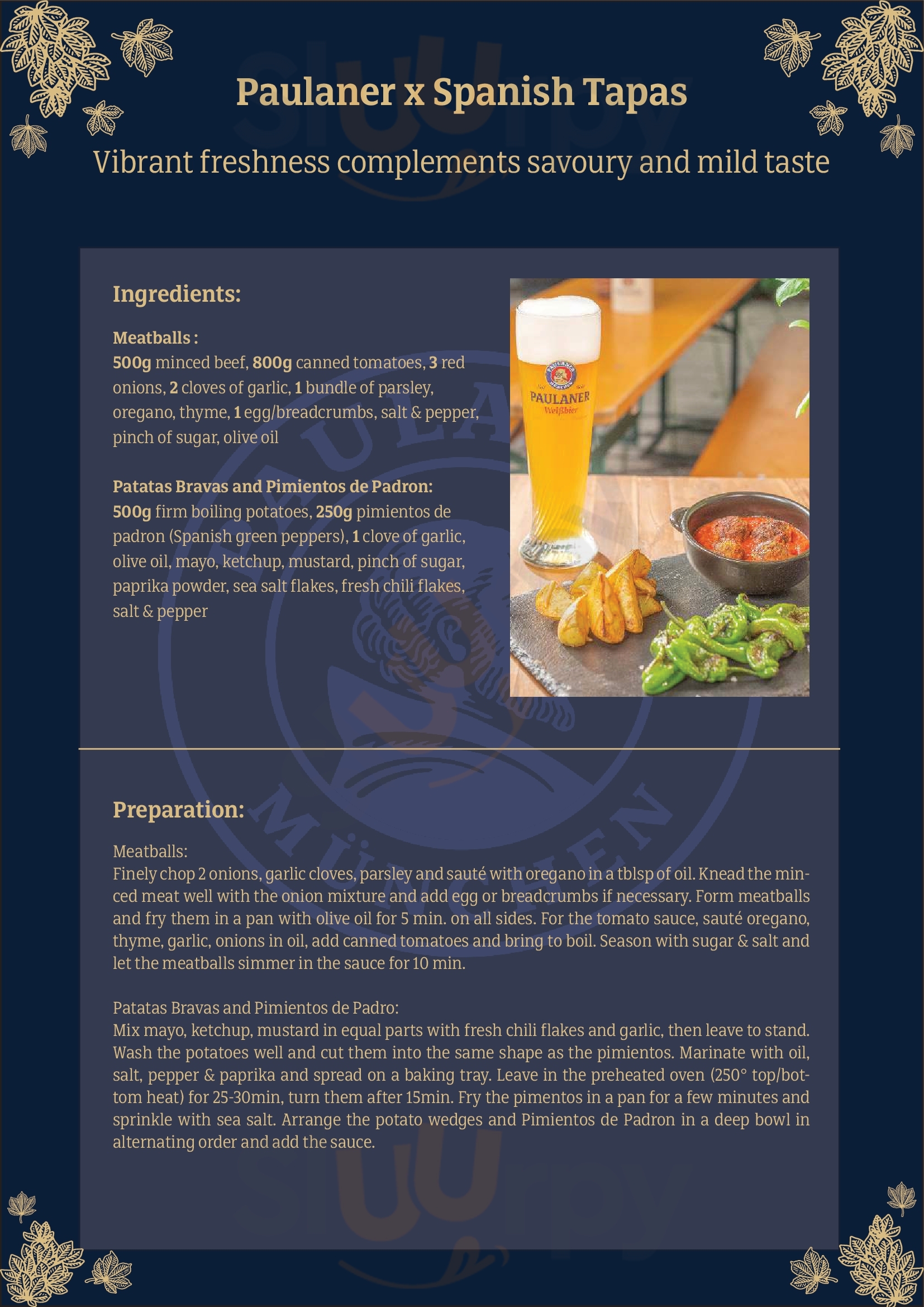 Paulaner Brauhaus Baku Баку Menu - 1