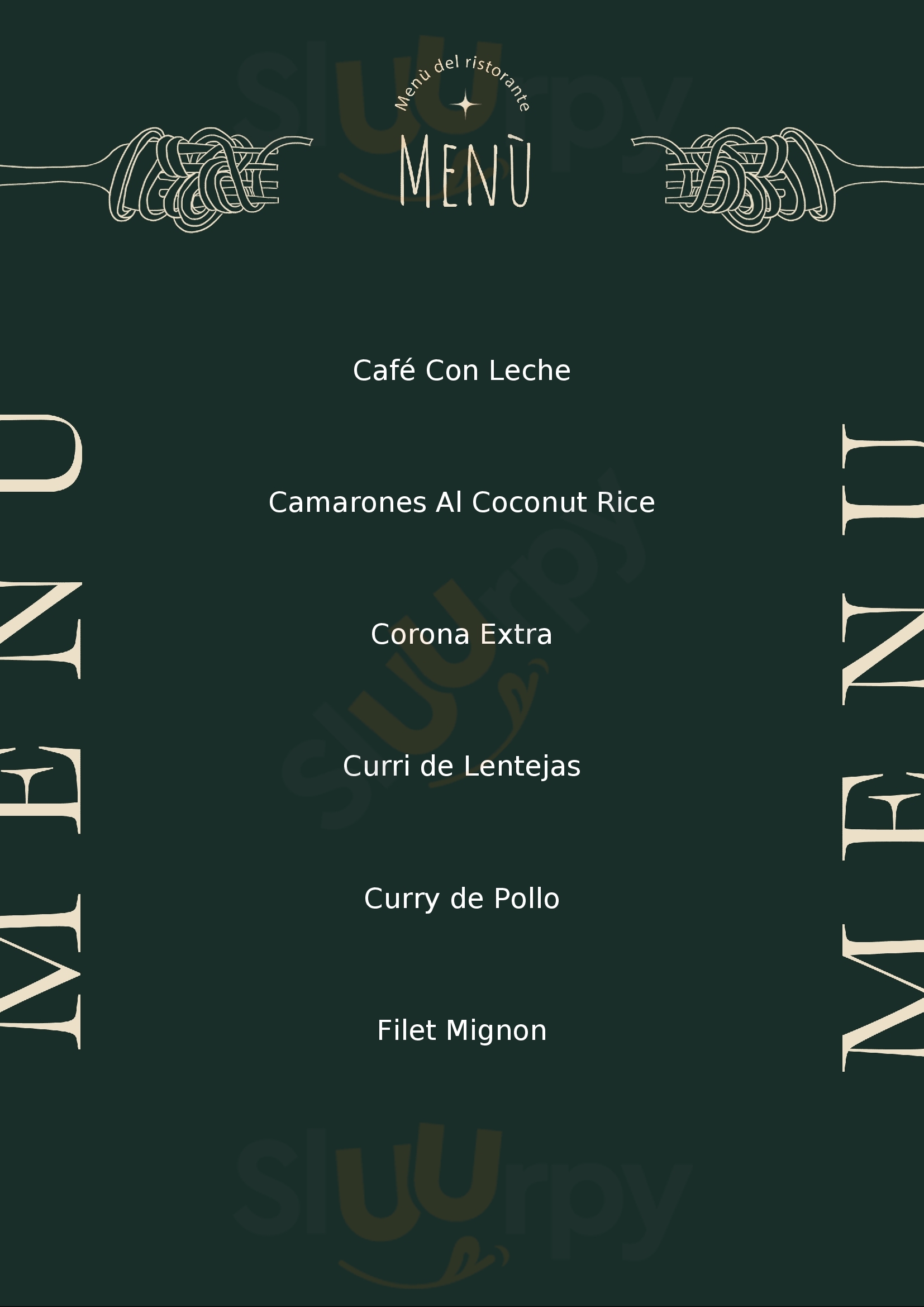 Fe Restaurant And Lounge San Pedro La Laguna Menu - 1