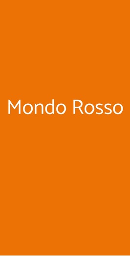 Mondo Rosso, Milano