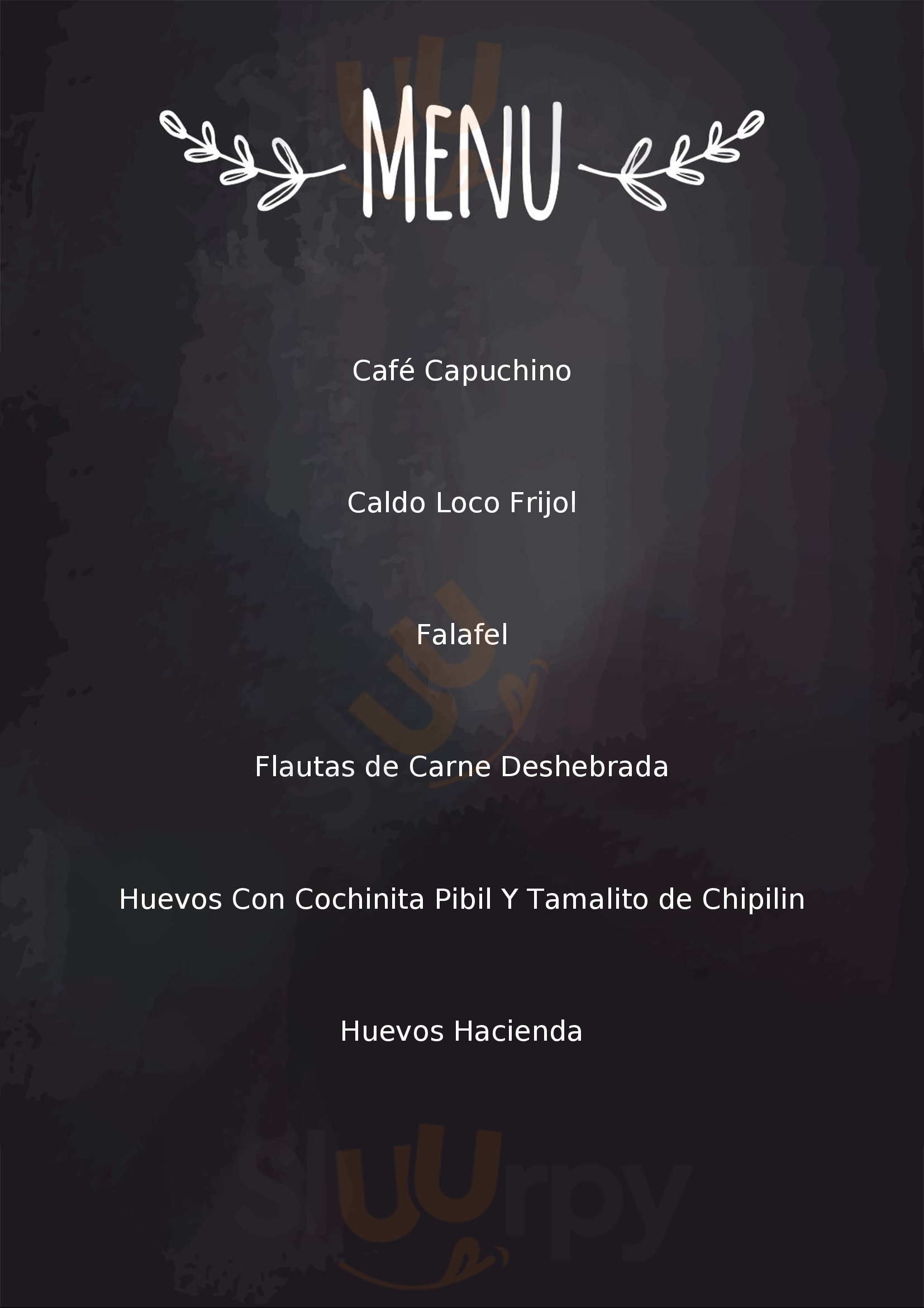 Le Cafe Ciudad de Guatemala Menu - 1