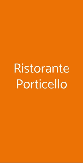 Ristorante Porticello, Milano