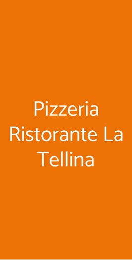 Pizzeria Ristorante La Tellina, Milano