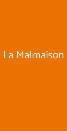 La Malmaison, Milano