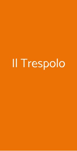 Ristorante Il Trespolo, Milano