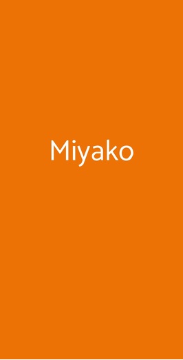 Miyako, Milano