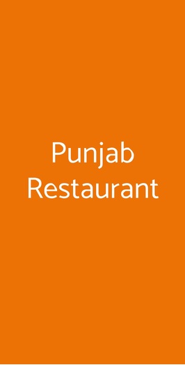 Punjab Restaurant, Milano