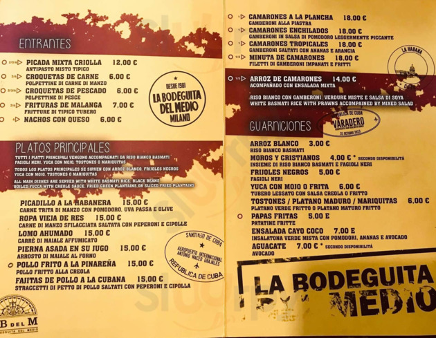 La Bodeguita Del Medio, Milano