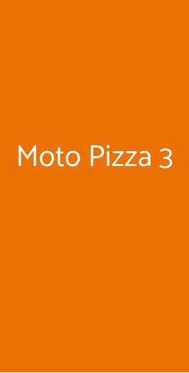 Moto Pizza 3, Milano