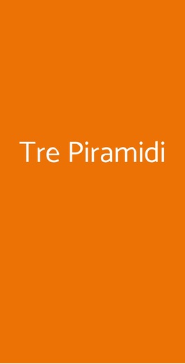 Tre Piramidi, Milano