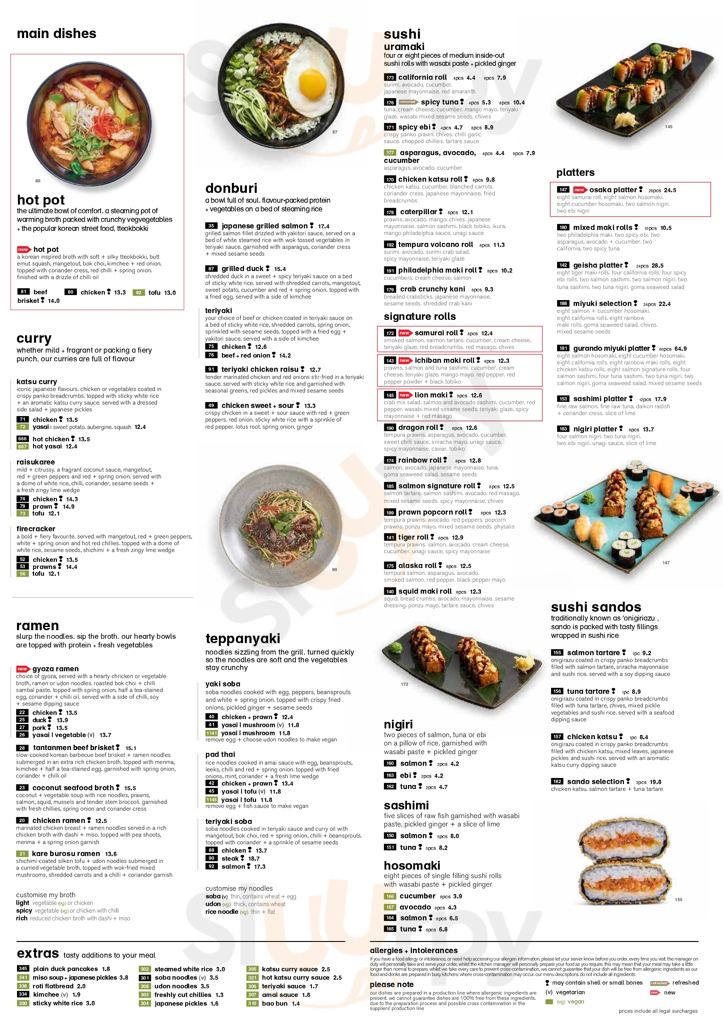 Wagamama Larnaca Larnaca Menu - 1