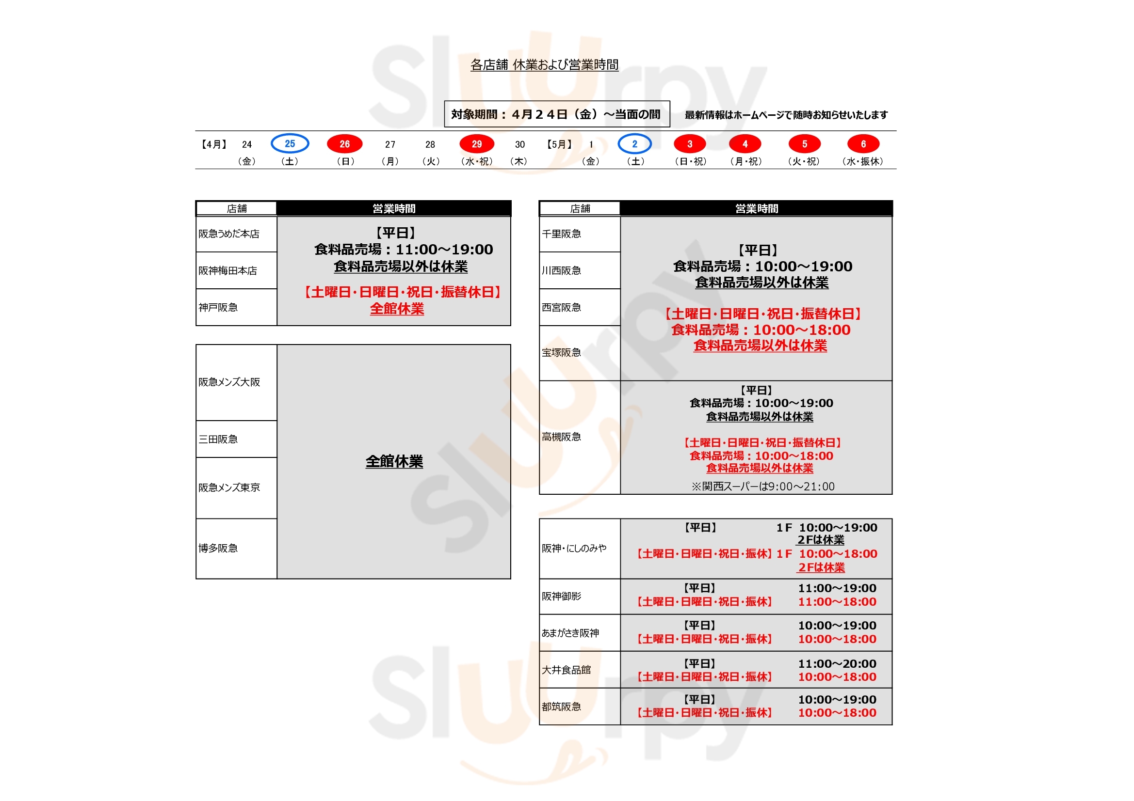 Rf1 Sozai 阪急梅田店 大阪市 Menu - 1