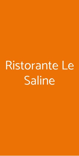 Le Saline, Milano