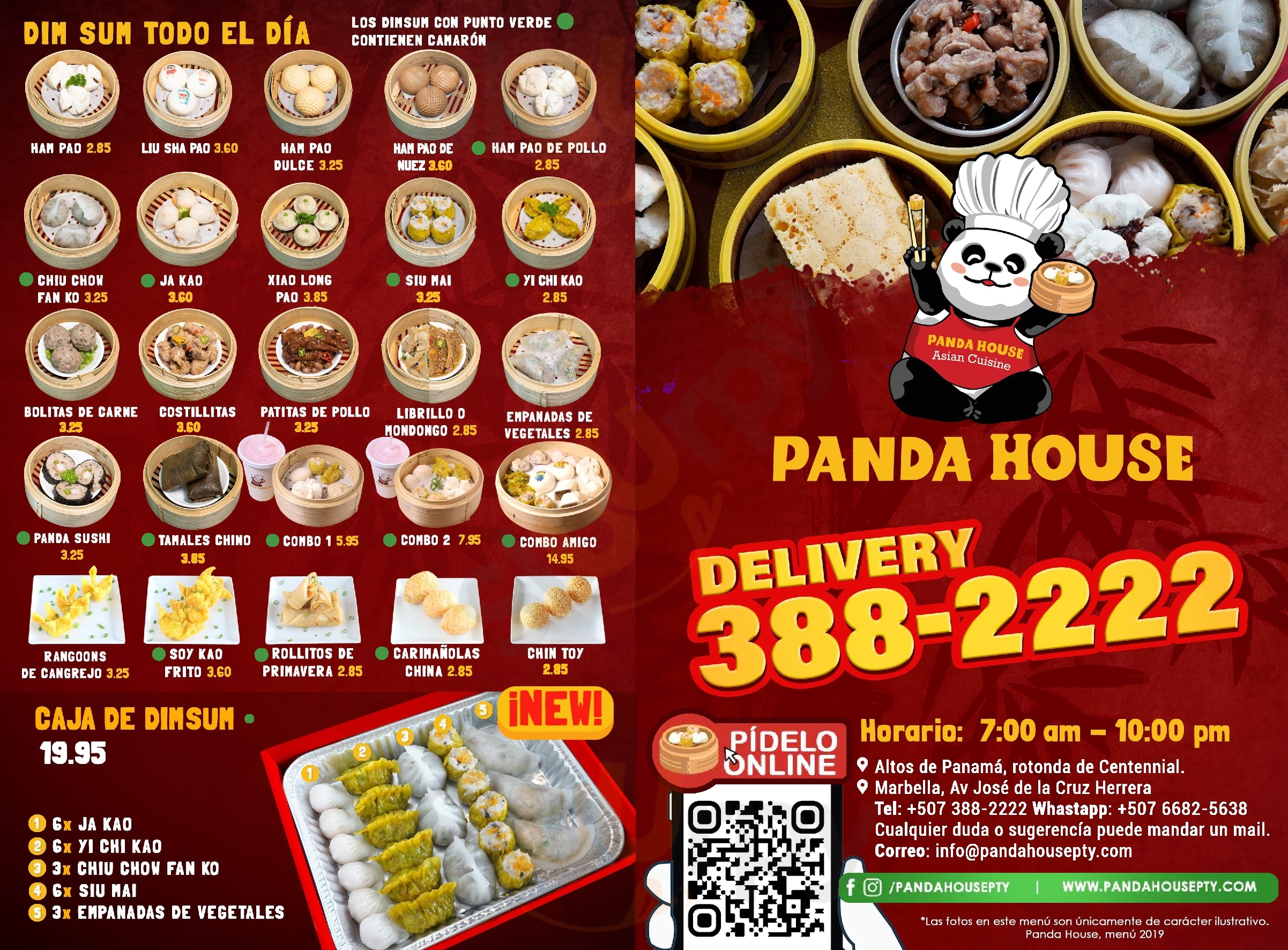 Panda House Ciudad de Panamá Menu - 1