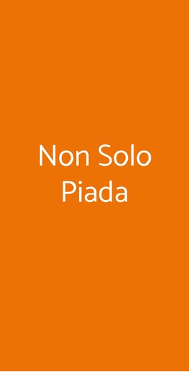 Non Solo Piada, Cremona