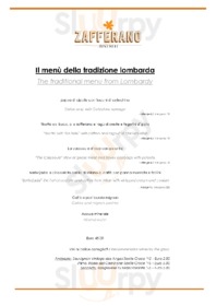 Menu degustazione