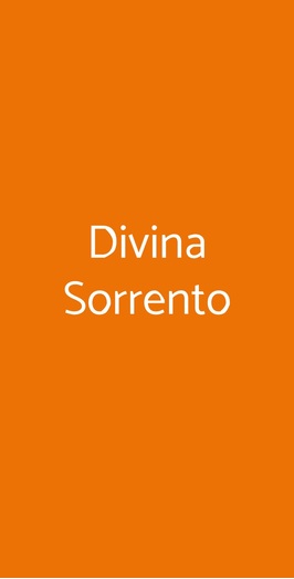 Divina Sorrento, Sorrento