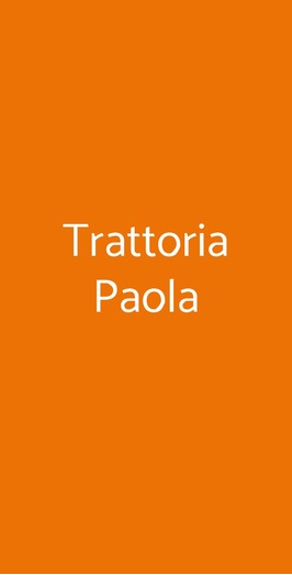 Trattoria Paola, Castiglione Delle Stiviere