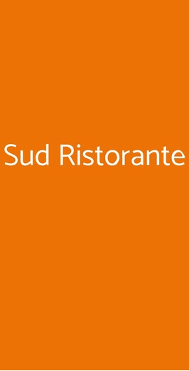 Sud Ristorante, Quarto