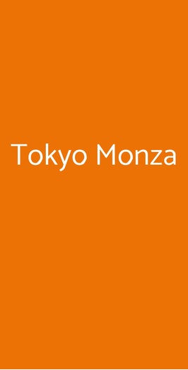 Tokyo Monza