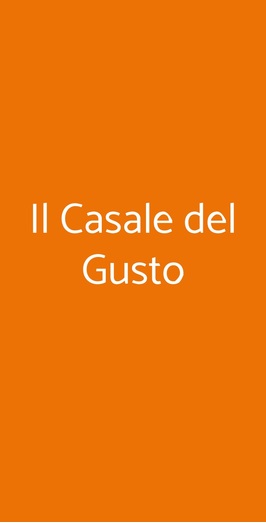 Il Casale Del Gusto, Meta