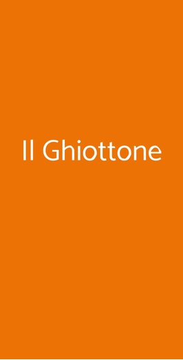 Il Ghiottone, Vedano al Lambro