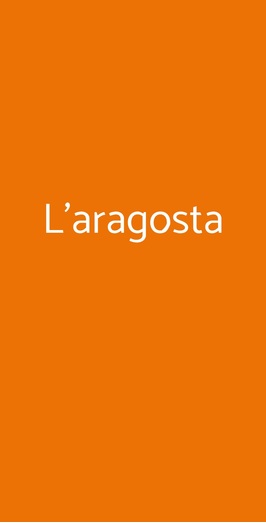 L'aragosta, Varedo