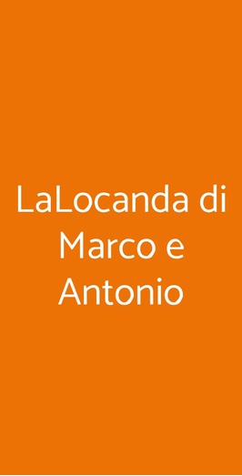 La Locanda Di Marco E Antonio, Portici