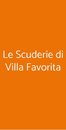 Le Scuderie Di Villa Favorita, Ercolano