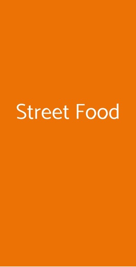 Street Food, Casavatore