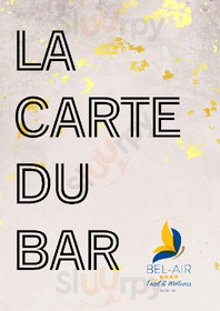 Bel-air menu