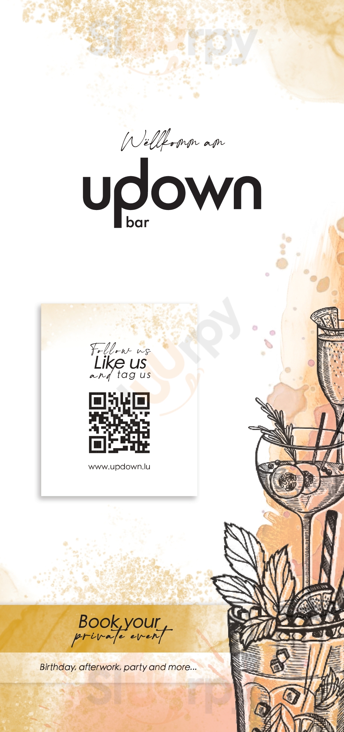 Updown Luxembourg Menu - 1
