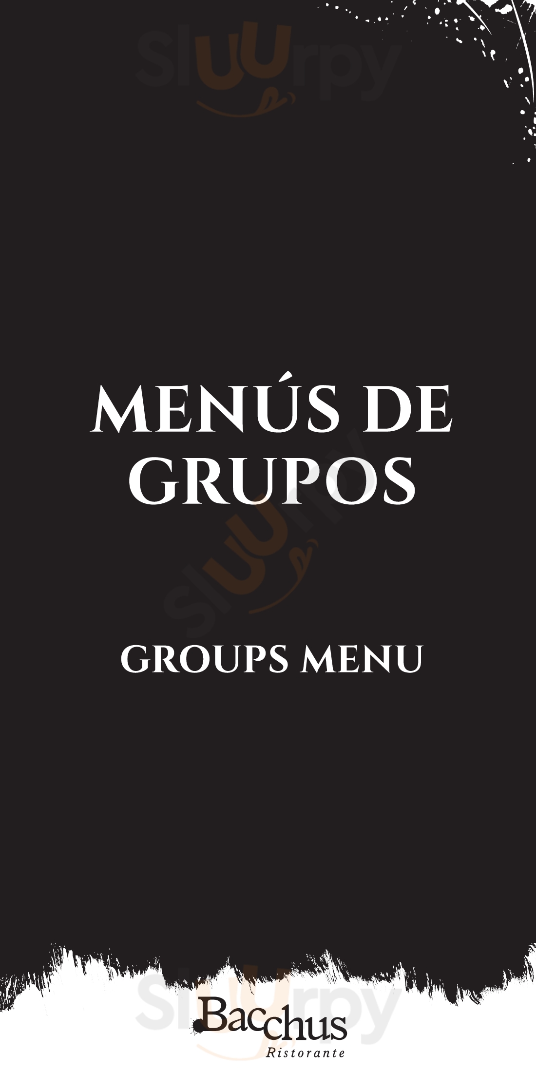Bacchus Restaurante Santa Ana Menu - 1