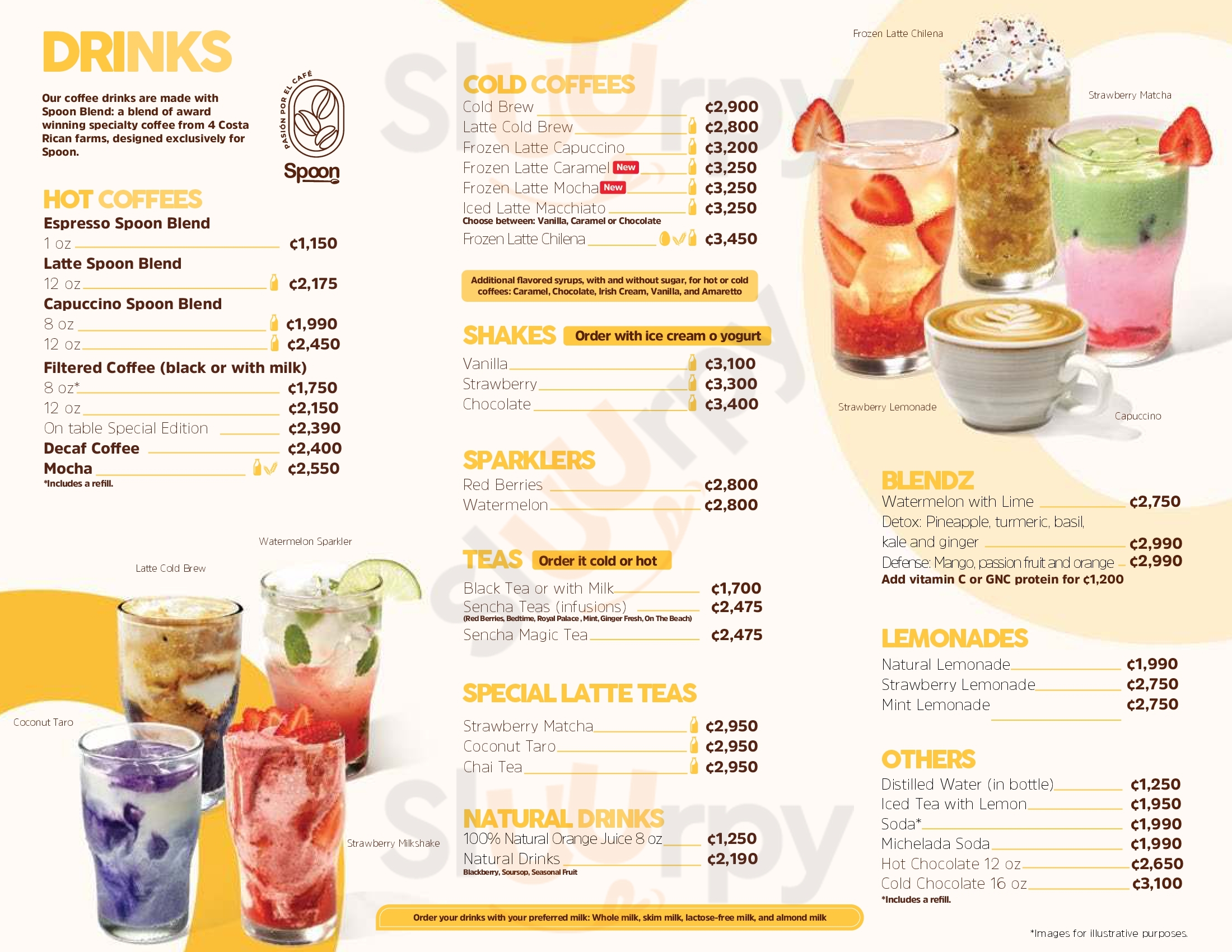 Spoon Moravia Menu - 1