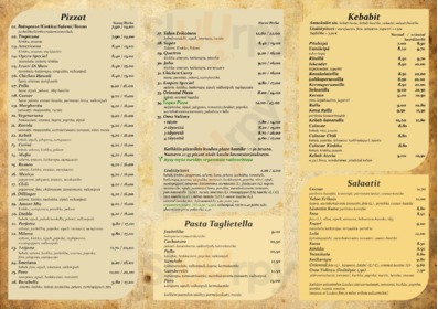 Ravintola Kervan Oy, Lohja - Restaurant Menu, Reviews and Prices