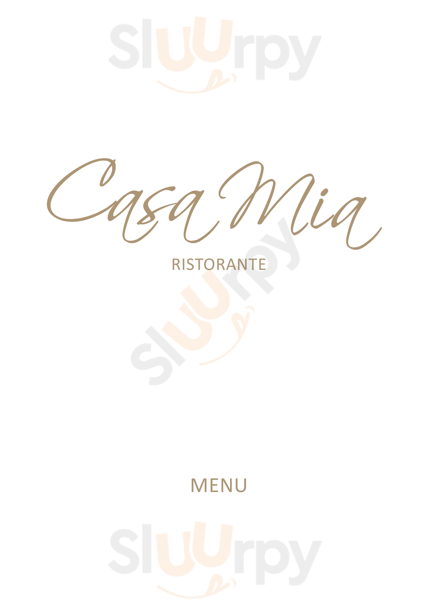 Casa Mia | Ristorante | Cucina Italiana Lillestrøm Menu - 1