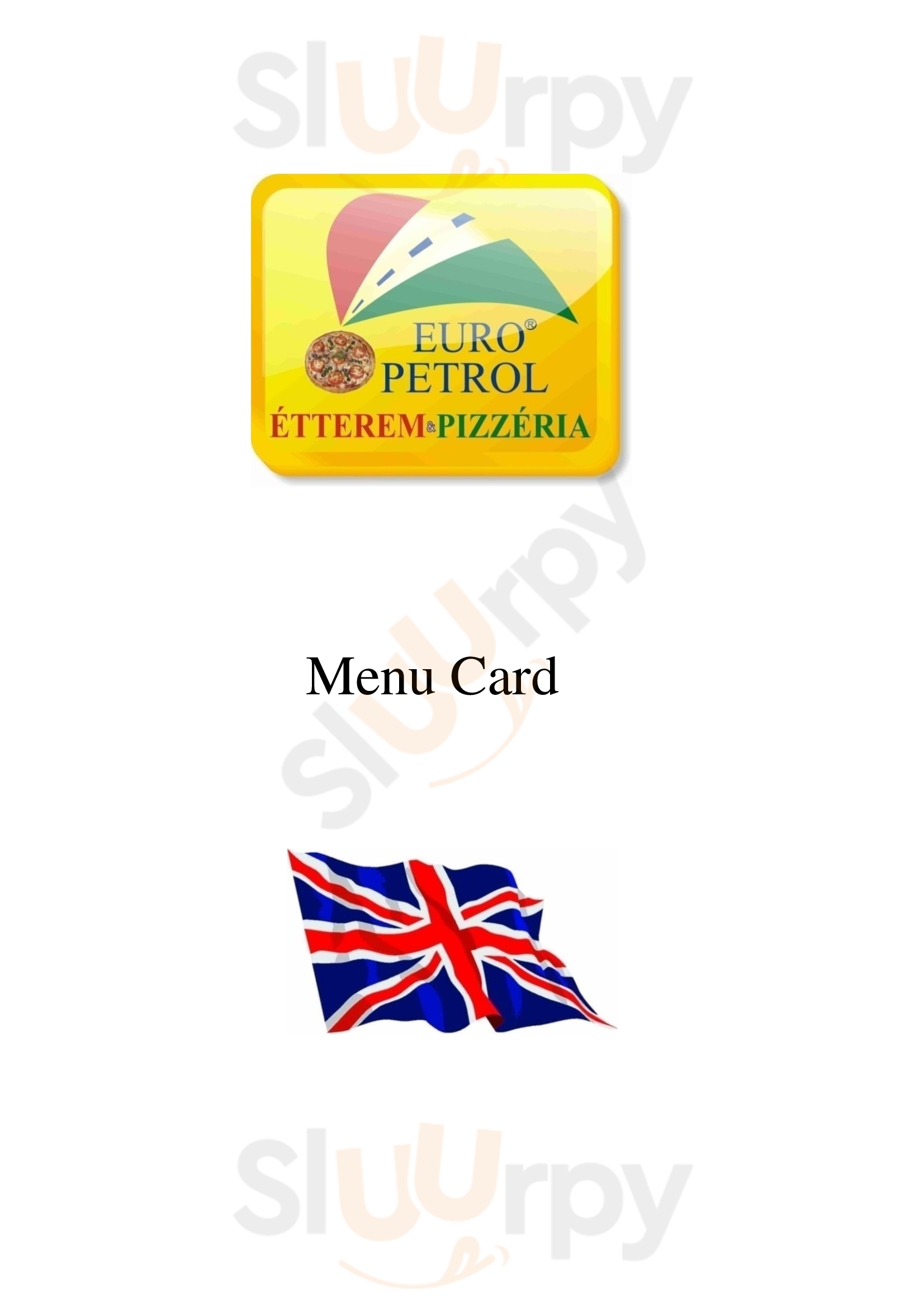 Euro Petrol Étterem és Pizzéria Cegléd Menu - 1